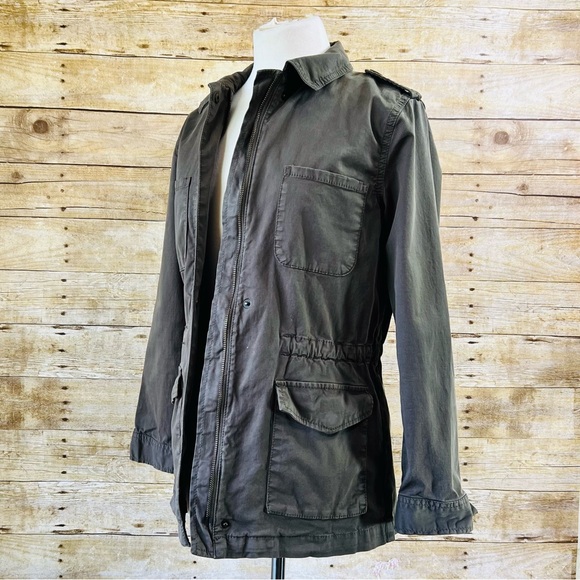 Hinge Dark GreenSize XS Utility Jacket - Picture 3 of 9